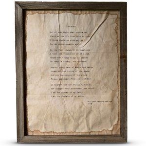 Invictus by William Ernest Henley